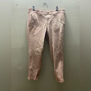 Women’s Torrid size 12 Ankle Length Pink Jeans